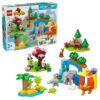 LEGO 10446 Duplo Town - 3-in-1 Wild Animal Families για 2+ Ετών 92τμχ