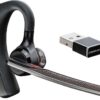 Plantronics Voyager 5200 UC Ασύρματα Ear-hook / In Ear Multimedia Ακουστικά με μικροφωνο και σύνδεση Bluetooth / NFC Black
