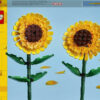 Lego 40524 Building Parts: Sunflowers για 8+ ετών