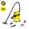 Karcher WD 3 P V-17/4/20 Σκούπα Υγρών / Στερεών 1000W με Πλαστικό Κάδο 17lt 1.628-170.0