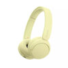 Sony WH-CH520 Ασύρματα Bluetooth On Ear Ακουστικά με 50 ώρες Λειτουργίας και Quick Charge Κίτρινα WH-CH520Y.CE7