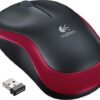 Logitech M185 Red/Black