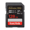 Sandisk Extreme PRO SDXC 128GB Class 10 U3 V60 UHS-II με αντάπτορα SDSDXEP-128G-GN4IN