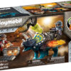 Playmobil 70627 Dino Rise Τρικεράτωψ με Πανοπλία-Κανόνι και Μαχητές για 5-10 ετών