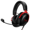 HyperX Cloud III Over Ear Gaming Headset με σύνδεση 3.5mm / USB Μαύρο / Κόκκινο 727A9AA