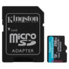 Kingston microSDXC 256GB Class 10 U3 V30 A2 UHS-I με αντάπτορα SDCG4/256GB