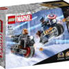 Lego 76260 Marvel Black Widow & Captain America Motorcycles για 6+ ετών