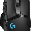 Logitech G502 Lightspeed Ασύρματο RGB Gaming Ποντίκι 25600 DPI Μαύρο