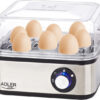 Adler AD 4486 Βραστήρας Αυγών 8 Θέσεων 800W Ασημί