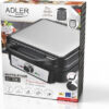 Adler AD3083 Βαφλιέρα για Τετράγωνες Βάφλες 4 Θέσεων 1600W