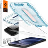 Spigen EZ Fit GLAS.tR Slim 2.5D Tempered Glass 2τμχ (iPhone 12 / 12 Pro) AGL01801