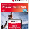 AgfaPhoto Compact Flash 2GB High Speed 120x MLC