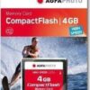 AgfaPhoto Compact Flash 4GB High Speed 120x MLC