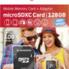 AgfaPhoto MicroSDXC UHS-I 128GB Class 10 + SD Adapter