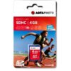 AgfaPhoto SDHC Card 4GB High Speed Class 10 UHS I U1 V10