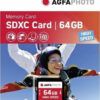 AgfaPhoto SDXC 64GB High Speed Class 10 U1 V30