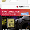 AgfaPhoto SDXC UHS I 128GB Professional High Speed U3 V30