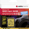 AgfaPhoto SDXC UHS II 64GB Professional High Speed U3 V90