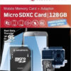 AgfaPhoto microSDXC 128GB U3 V30 + SD Adapter