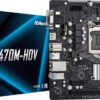 Asrock H470M-HDV Motherboard Micro ATX with Intel 1200 Socket