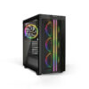 Be Quiet Pure Base BGW43 500 FX Gaming Midi Tower Κουτί Υπολογιστή με Πλαϊνό Παράθυρο και RGB Φωτισμό Μαύρο