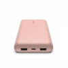Belkin BPB012btRG Power Bank 20000mAh 15W με 2 Θύρες USB-A και Θύρα USB-C Ροζ Χρυσό