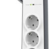 Belkin Πολύπριζο Ασφαλείας 4 Θέσεων με Διακόπτη και Καλώδιο 2m Λευκό BSV400VF2M