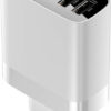 Baseus 4xUSB Wall Charger 30W White (Mirror Lake)