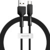 Baseus Durable USB 2.0 Cable USB-C male > USB-A male Black 2m (CATGJ-A01)
