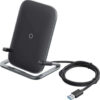 Baseus Wireless Charging Pad (Qi) 15W Black (Rib Inductive)