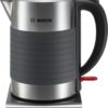 Bosch TWK7S05 Compact Kettle Black/Stainless Steel