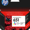 HP 651 Μελάνι Εκτυπωτή InkJet Πολλαπλό (Color) (C2P11AE)