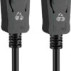Powertech Cable DisplayPort male - DisplayPort male 3m Μαύρο (CAB-DP051)