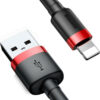 Baseus Cafule Braided USB to Lightning Cable Κόκκινο 3m (CALKLF-R09)