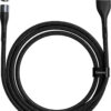 Baseus Braided / Magnetic USB 2.0 Cable USB-C male - USB-A male Γκρι 1m (CATXC-NG1)