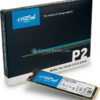 Crucial P2 SSD 1TB M.2 NVMe PCI Express 3.0