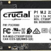Crucial P1 SSD 500GB M.2 NVMe