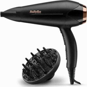 Babyliss Turbo Shine D570DE Ionic Πιστολάκι Μαλλιών με Φυσούνα 2200W D570DE