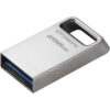 Kingston DTMC3G2/256GB DataTraveler Micro Gen2 256GB USB 3.2 Stick Ασημί
