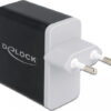 DeLock Wall Adapter USB Charger Type-C Black (27W)