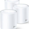 TP-LINK Deco X20 v4 Mesh Access Point Wi‑Fi 6 Dual Band (2.4 & 5GHz) σε Τριπλό Kit