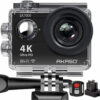 Akaso EK7000 Action Camera 4K Ultra HD Υποβρύχια (με Θήκη) με WiFi Μαύρη με Οθόνη 2"