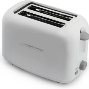 Esperanza EKT002 Ciabatta Φρυγανιέρα 2 Θέσεων 600W Λευκή