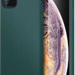 Silicon case for iPhone 11 Pro forest green GSM096348