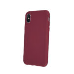 Silicon case for iPhone 12 Pro Max 6,7" burgundy