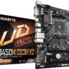 Gigabyte B450M DS3H V2 (rev. 1.0) Motherboard Micro ATX with AMD AM4 Socket