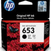 HP 653 Μελάνι Εκτυπωτή InkJet Μαύρο (3YM75AE)