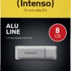 Intenso Alu Line silver 8GB USB Stick 2.0