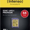 Intenso SDXC Card 64GB Class 10 UHS-I Premium