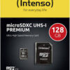 Intenso microSDXC 128GB Class 10 Premium + SD Adapter